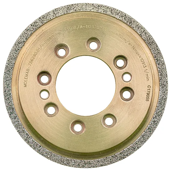 Utensili diamantati per ravvivatura - Rulli diamantati - Molemab Spa